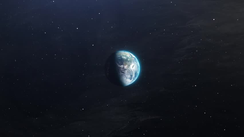 Planet Earth Beautiful Space Scene