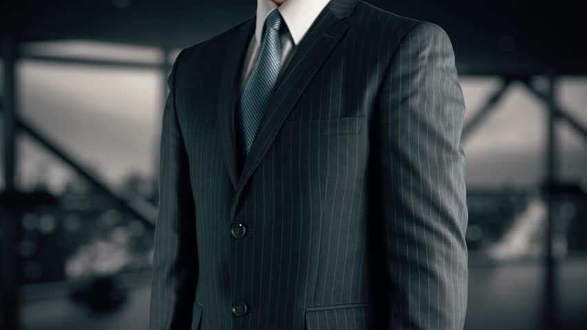 Businessman with Mobox hologram concept