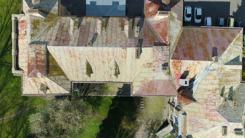 Palace Jedrzejowiczow Rzeszow Palac Aerial View Poland
