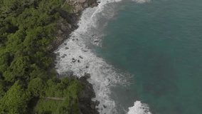 Tropical Beaches of Tayrona National Park, Colombia - Drone video - DJI D-Cinelike color profile