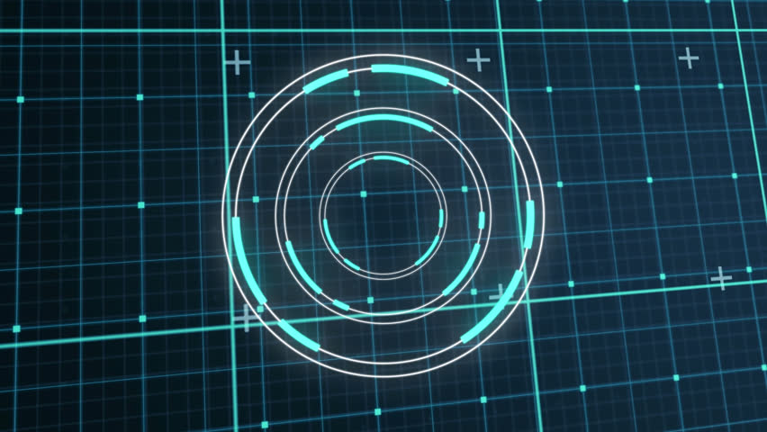 Animation of illuminated circles overconnected dots forming grid pattern against abstract background. Digitally generated, hologram, illustration, shape and technology concept. | Shutterstock HD Video #1100248071