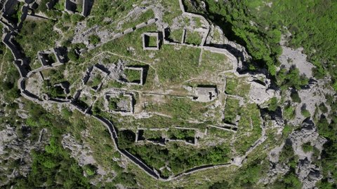 Premium Photo  Aerial view of a medieval castle fortress in the city of  klodzko poland