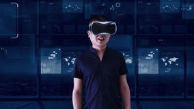 vr virtual reality technology and fintech - Powered by Shutterstock - Get 15% off with code: PIKWIZARD15