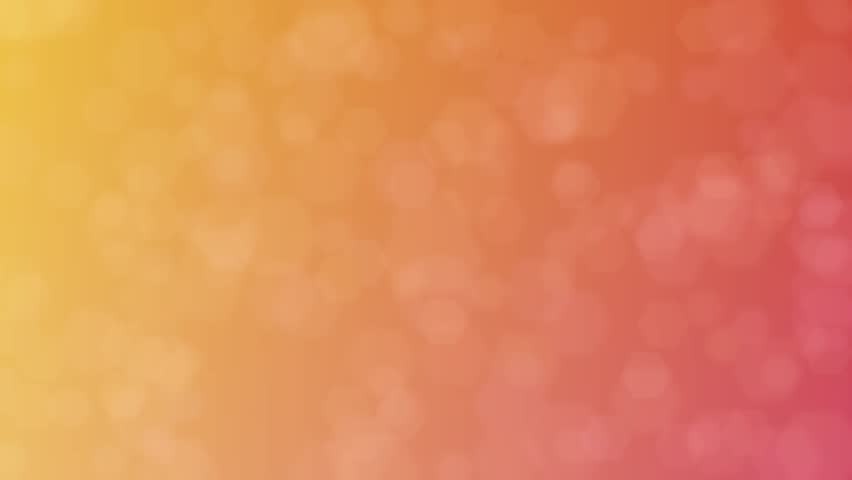 Motion graphics. Beautiful harmonic colored abstract bachground with hexagon shaped bokeh pattern