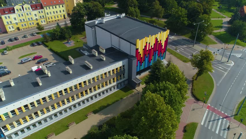 State Music School Elblag Szkola Muzyczna Aerial View Poland