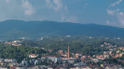 Premium Photo  Aerial view of a medieval castle fortress in the city of  klodzko poland