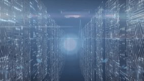 Animation of statistics and data processing over computer servers. Global computing and data processing concept digitally generated video. - Powered by Shutterstock - Get 15% off with code: PIKWIZARD15