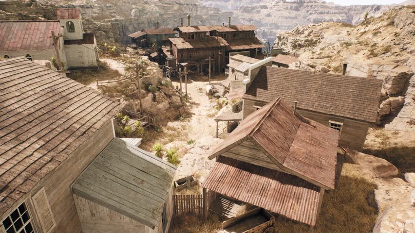 super cool old west house