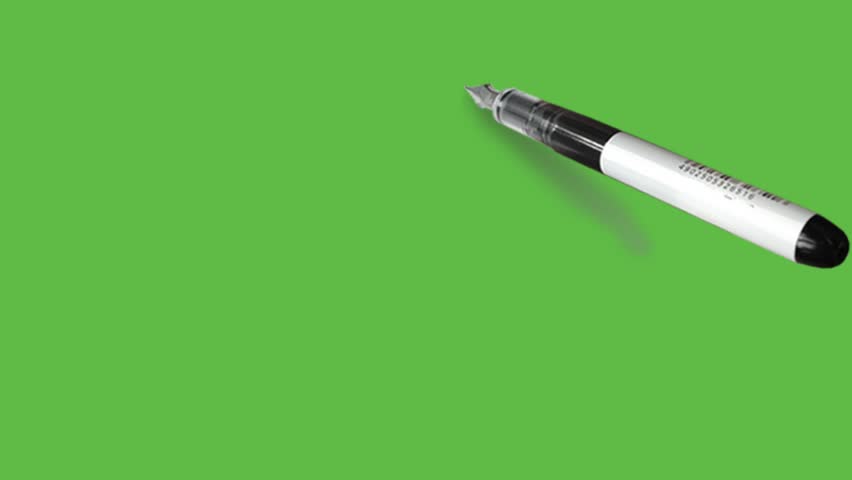 Draw young character bald man with round eyes standing show right hand thumb liking sign and left arm straight down wearing shirt, trouser, gloves and shoes with black outline on abstract green back