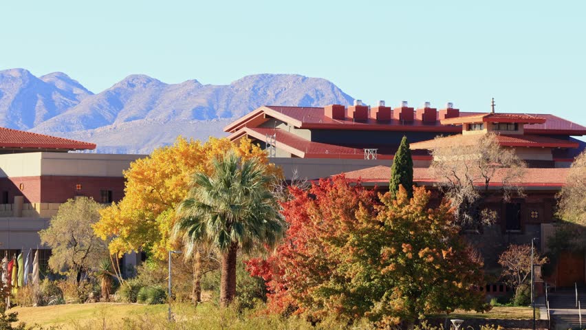 Sunny exterior view of the Centennial Museum of The University of Texas at El Paso at Texas