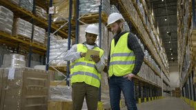 Warehouse team counts and confirms orders and products of inventory in storage house - Powered by Shutterstock - Get 15% off with code: PIKWIZARD15