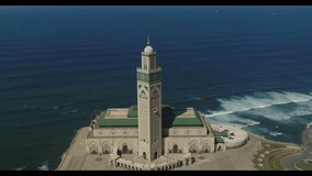 Footage Drone Vidéo Morocco Casablanca City 