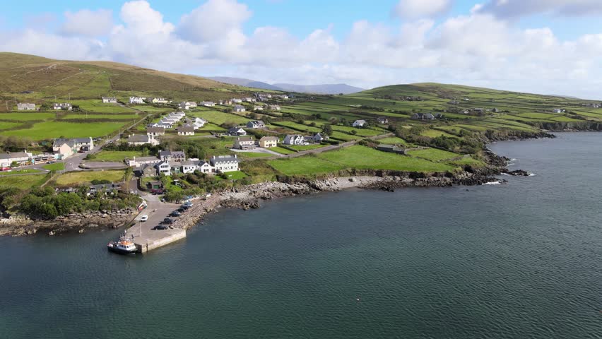 Breathtaking aerial footage captures the serene beauty of Ireland
