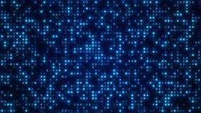 High-tech HUD grid animation. Technology and data processing theme. Ai or Artificial Intelligence concept. glowing and blinking square particles - Powered by Shutterstock - Get 15% off with code: PIKWIZARD15