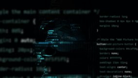 programming code language of web or something with ai robot hands typing on virtual keyboard hud interface style in shadows - Powered by Shutterstock - Get 15% off with code: PIKWIZARD15