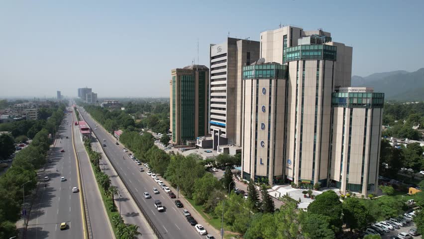 Buildings in Blue Area Islamabad Pakistan
