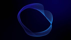 Blue tone glowing circle wavy gradient animation, Abstract circles pattern animation. - Powered by Shutterstock - Get 15% off with code: PIKWIZARD15