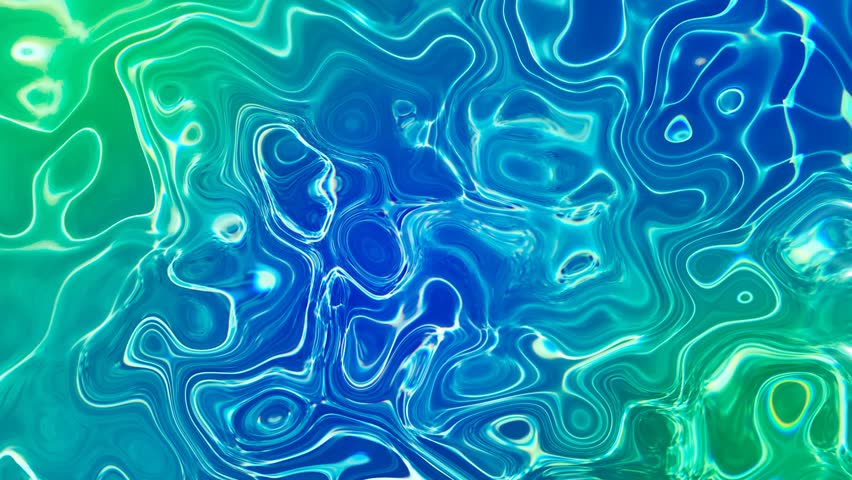 Abstract colorful trendy liquid wavy background, Digital liquid pattern texture background. liquid rainbow effect. Acid marbling holographic mixture.	 Royalty-Free Stock Footage #1100403355