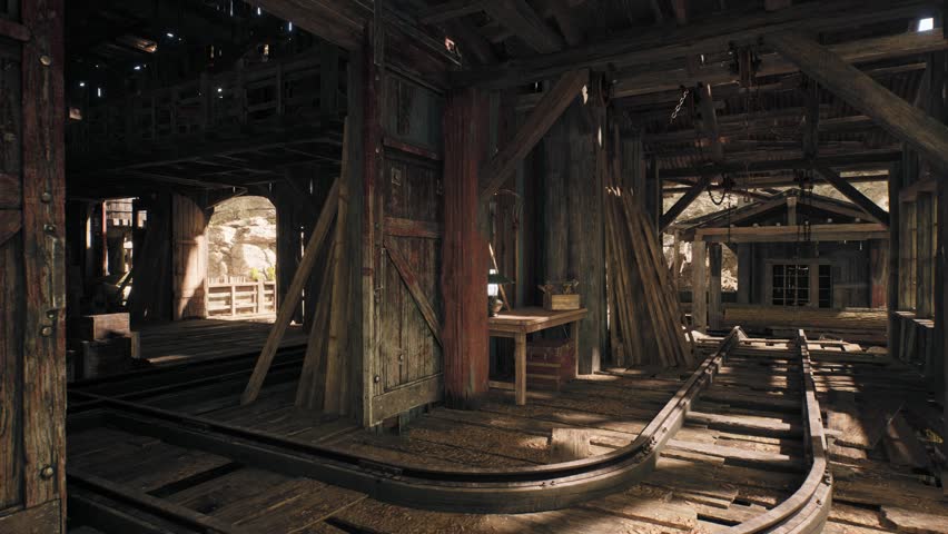 super cool old west house