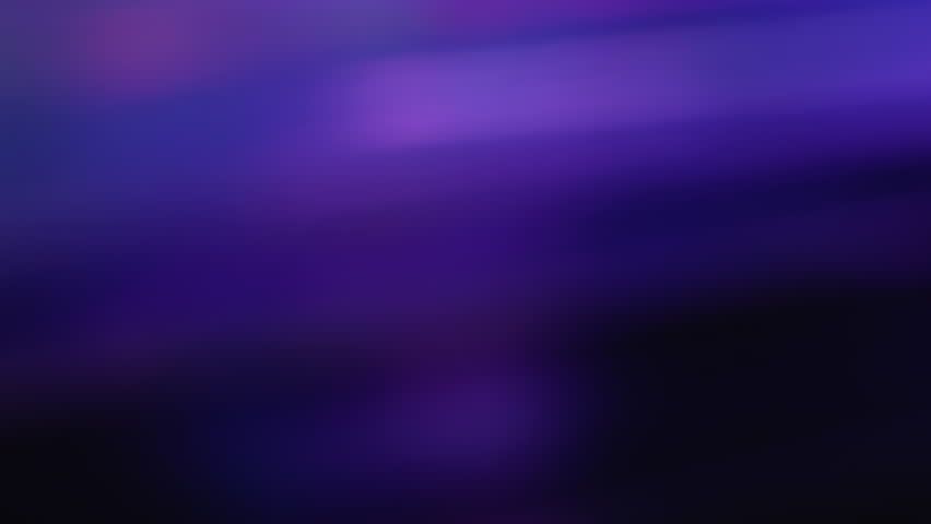 Neon lights background. Defocused glare. Glowing overlay. Purple shiny lens flare lines leaking on blurred surface slow motion. Royalty-Free Stock Footage #1100414043