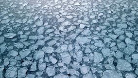 ice cover on the ocean in Perce, quebec during winter. - Powered by Shutterstock - Get 15% off with code: PIKWIZARD15