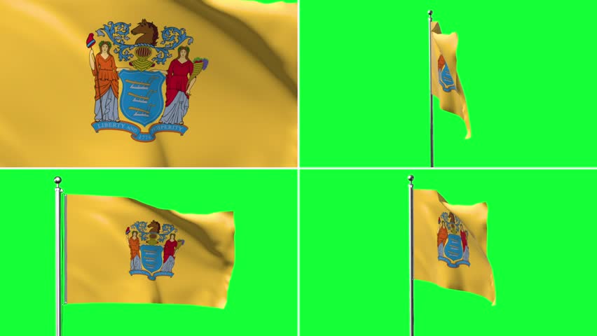 Flag of New Jersey | United States state flag.
