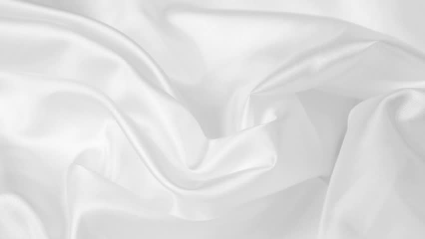 White silk fabrik background with copy space for inscription,satin backdrop | Shutterstock HD Video #1100468997