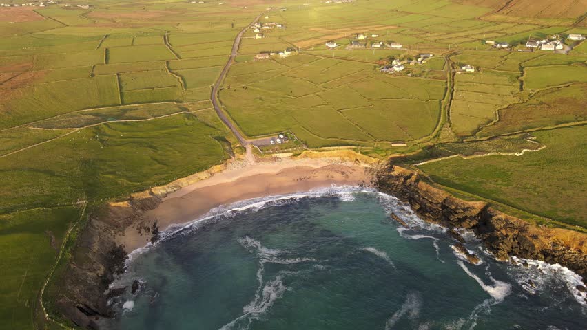 Breathtaking aerial footage captures the serene beauty of Ireland