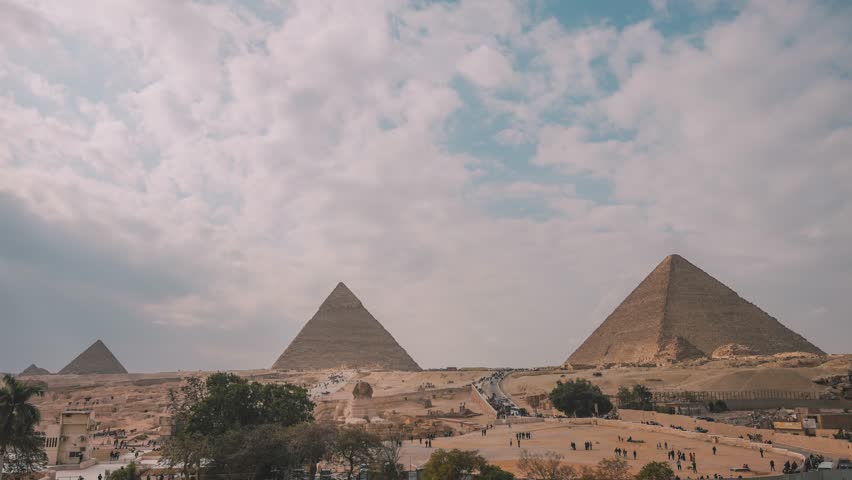 Giza Pyramids Timelapse - Egypt Timelapse