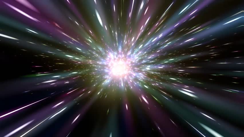 Hyper Speed Space Travel Motion Background | Shutterstock HD Video #1100507203