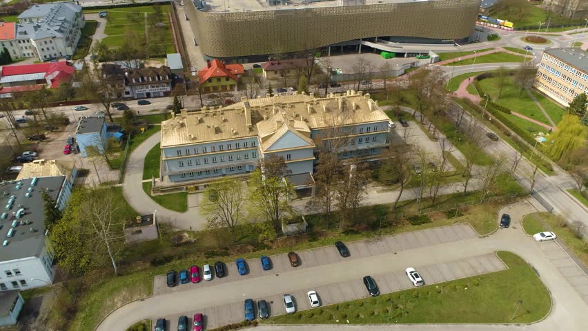 Hospital Of Infectious Diseases Kielce Szpital Chorob Zakaznych Aerial Poland