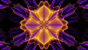 Abstract colorful purple gradient energy waves vj loop animation