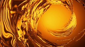 Pouring oil car motor or olive vegetable cooking and bubble isolated. Pouring fuel oil in whirl shape in slow motion. Splashes of oily liquid in a swirling shape seamless loop . - Powered by Shutterstock - Get 15% off with code: PIKWIZARD15
