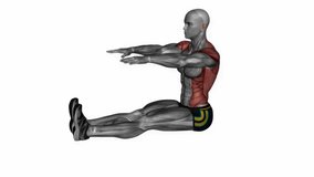 Legs hand reach spine stretch fitness exercise workout animation male muscle highlight demonstration at 4K resolution 60 fps crisp quality for websites, apps, blogs, social media etc.