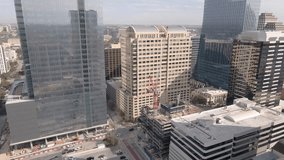 Amazing city - Austin, Texas. Aerial 4K video.