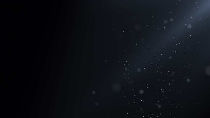 Overlay. Dust particles loop animation. Macro slow motion shot. Use blending mode, screen. Float particles on black background. Seamless looping. Real lens flare. Video animation Ultra HD 4K 3840x2160 Royalty-Free Stock Footage #1100542901