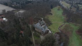 A magical escape to a fairytale kingdom. Witness the beauty of this castle among the trees in stunning 4K drone video