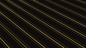 animated abstract pattern with geometric elements in black and gold tones gradient background