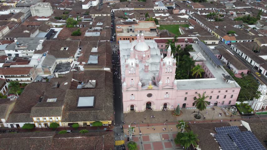 typical churches of colombian towns
