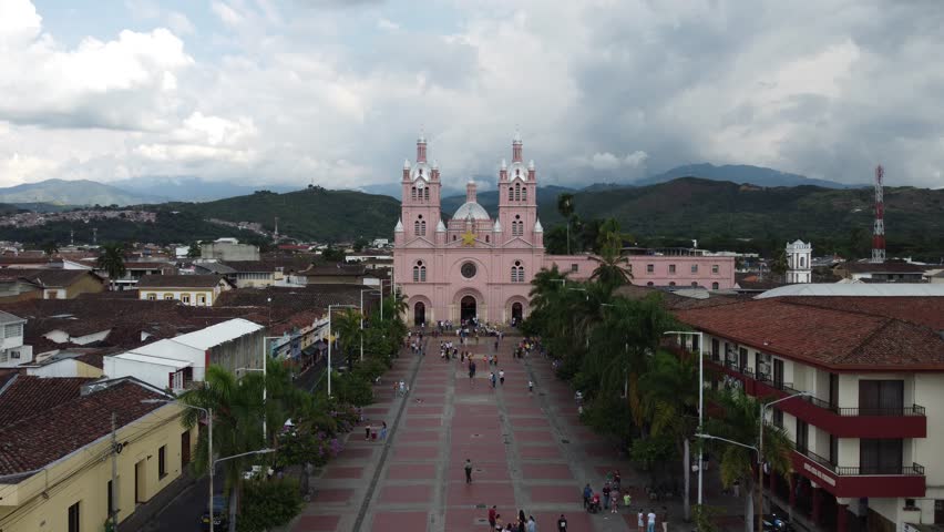 typical churches of colombian towns