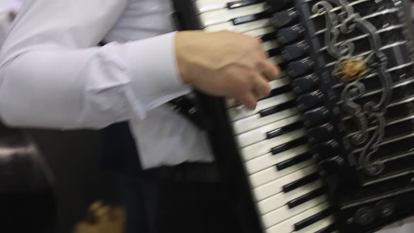 Musicians Playing Instruments in Band Live Music Event