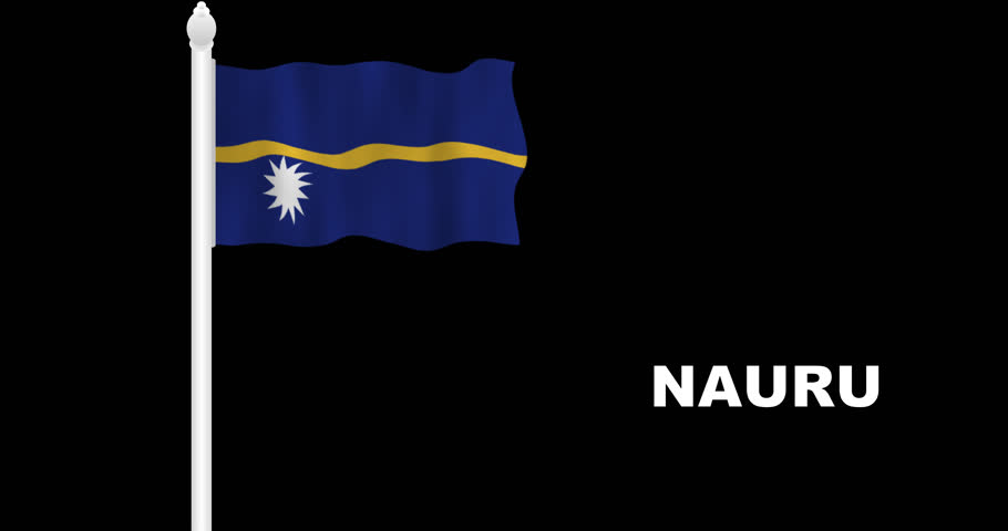 Nauru flag Footage #page 4 Stock Clips