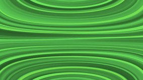 abstract curved line wave lime green  background. Loop  4k video animation.