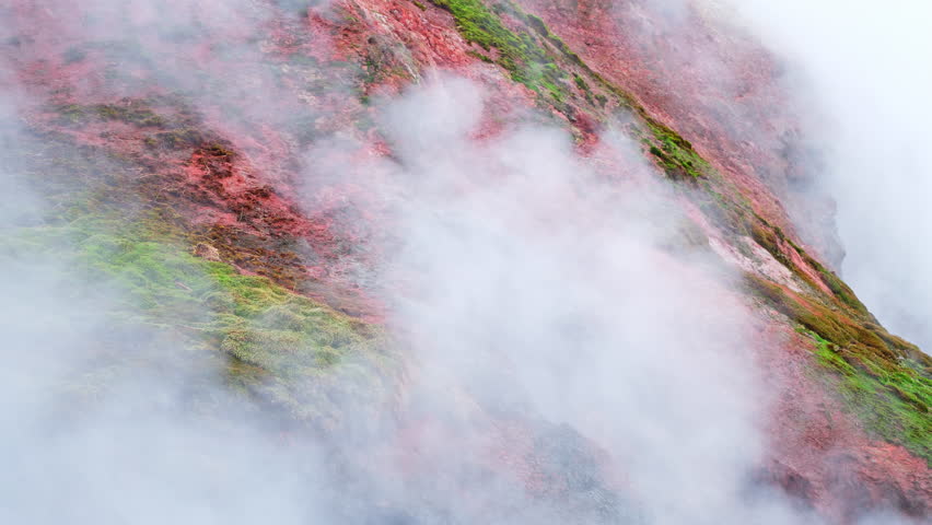 Geothermal Area In Iceland Natural Hot Spring Stunning Boiling Pods Clear Water Sulphur Valley Nature Miracle Beautiful Landscape Deildartunguhver Thermal Area Volcanic Activity