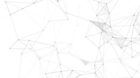 Abstract plexus technology background from animated lines and dots. Looping seamless space geometrical backdrop  - Powered by Shutterstock - Get 15% off with code: PIKWIZARD15