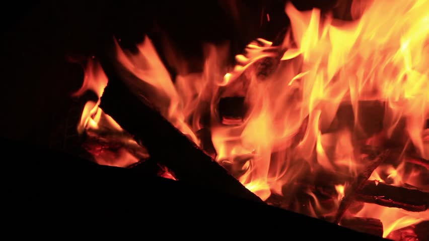 People surrounding the bonfire Winter | Shutterstock HD Video #1100668609