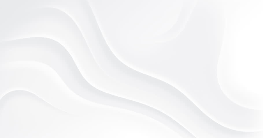 4k Elegant light grey white seamless looped background. Wavy dairy stripes animation. Digital minimal universal 3d BG. Soft premium minimalist luxury design template. Animated soft swirl water pattern Royalty-Free Stock Footage #1100674435