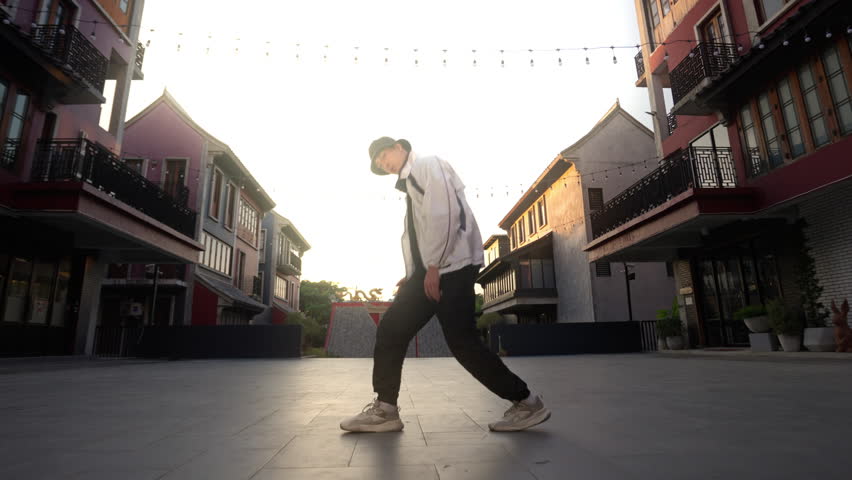 Breakdancing, Urban, Hip Hop, Young Man, Bangkok