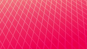 animated abstract pattern with geometric elements in pink-gold tones gradient background
