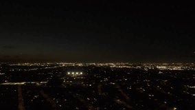 New Year's Eve Time-lapse Aerial - Los Angeles, 4K Time lapse of beautiful New Year's Eve aerial view of Los Angeles. Drone shot with fireworks - Powered by Shutterstock - Get 15% off with code: PIKWIZARD15